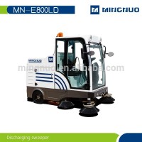 discharging Carbon brushes cleaning sweeper truck